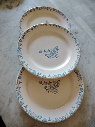 Lot assiettes anciennes - 3,
