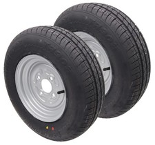 2X Roue 145/80R10 Jante De