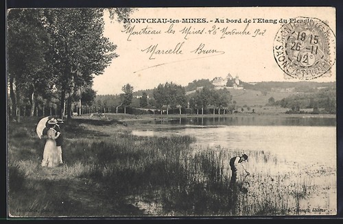 Cpa montceau les mines - cpa, au