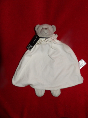Doudou plat oscar - j-line, ours