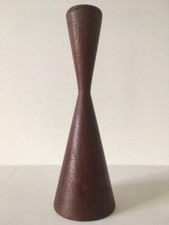 Scandinavian Teak Candlestick