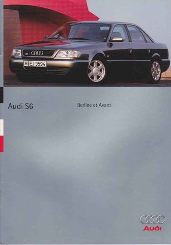 Catalogue brochure audi - brochure, s6