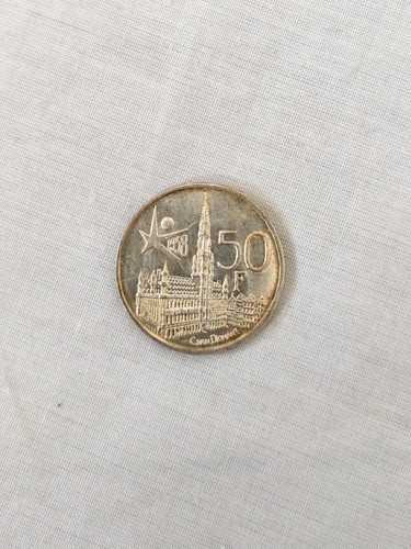 Pièce argent belgique - -,
