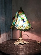 Grape and Flower Cluster Lamp