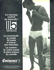 Advertising 0823 1970 Eminence Men's Briefs 115 Underwear