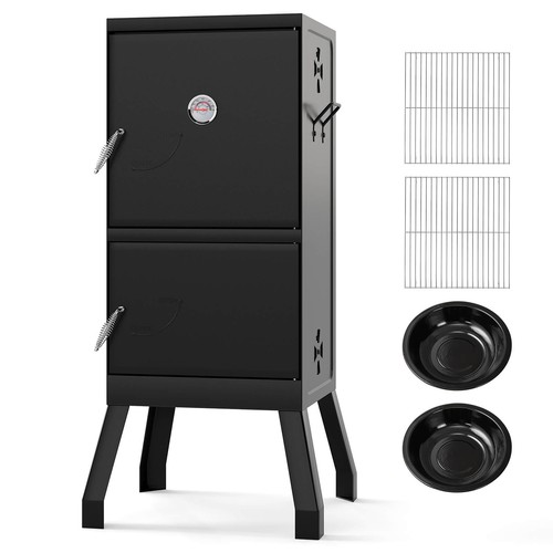 Vertical charcoal smoker bbq - vertical,