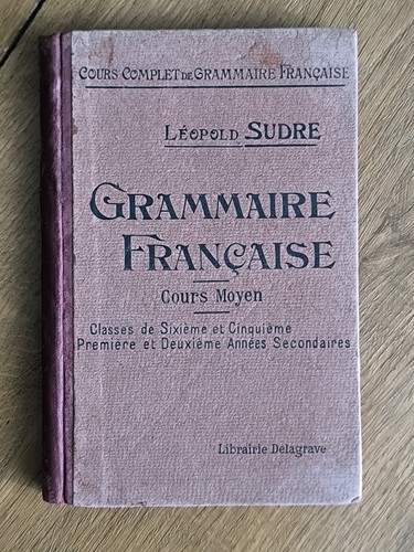 Livre scolaire ancien - scolaire,