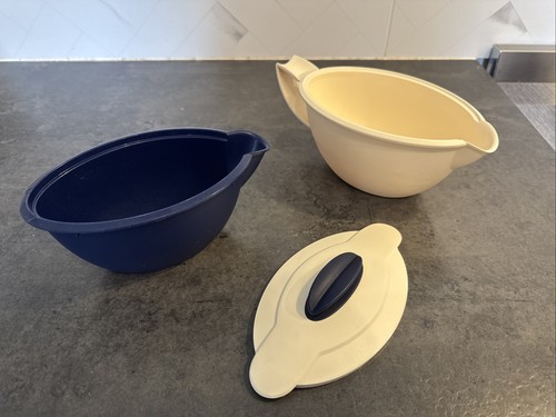 Saucière tupperware bleue - saucière,