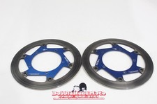 06-16 YAMAHA YZF R6 BERINGER AERONAL FRONT LEFT RIGHT BRAKE ROTORS DISCS D7