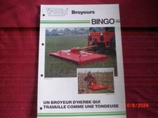 ADVERTISING BROCHURE CRUSHERS VOTEX BINGO