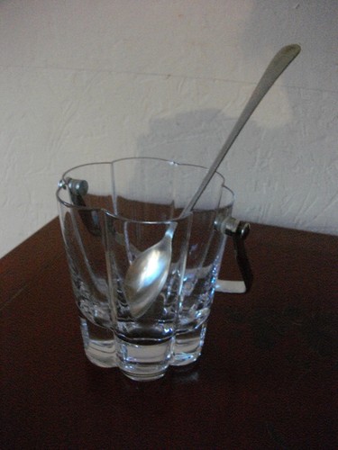Seau glaçons cristal - glaçons, en
