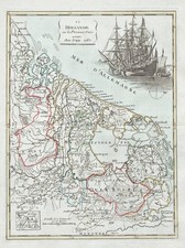 Hollande Pays-Bas Texel Carte