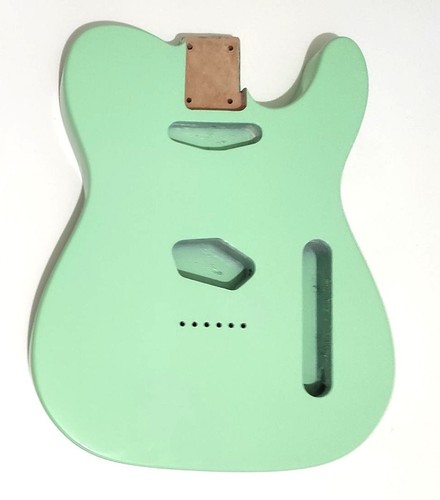 Corps telecaster surf - surf, green