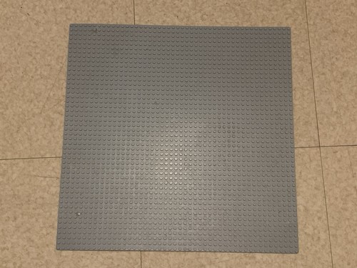 Grande plaque grise lego city - grise,