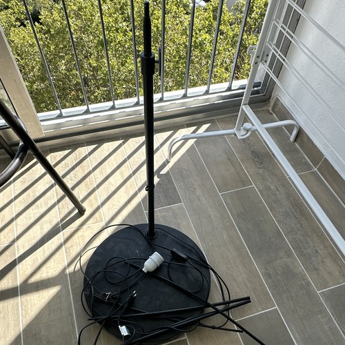 Support pour lampadaire sur - support,