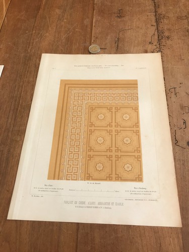 Gravure ancienne architecte - gravure,