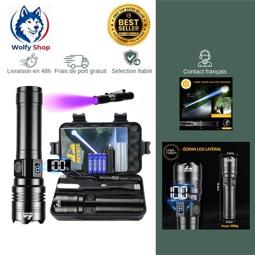 Lampe torche led ultra - torche,