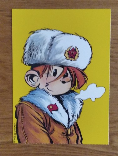 Carte postale spirou - carte,