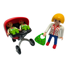 sympa maman poussette jumeaux  5573  Playmobil (  maison , bébé   ) 0953