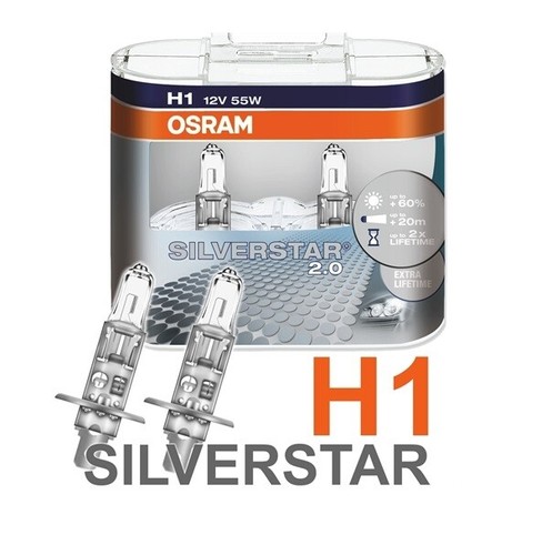 Ampoule 12v 55w osram - h1,