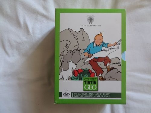 Tintin globe trotter - globe-trotter, coffret