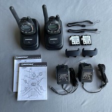 SET OF TWO COBRA MICROTALK MT 925 PRO WALKIE TALKIES - PMR446 2-WAY RADIOS - EUC