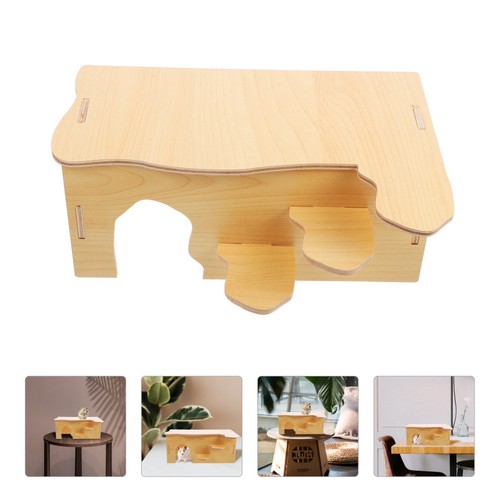 Durable wooden rat hideout - rat,