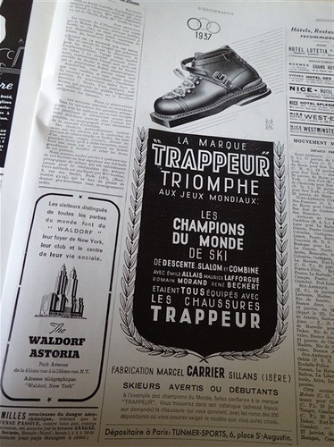 Chaussures ski trappeur - ski, marcel