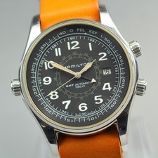 [Exc+5]Box Hamilton Khaki UTC