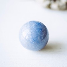 Boule AVENTURINE BLEUE 20 mm Pierre naturelle Minéraux Sphère Énergie
