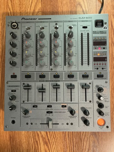 Pioneer djm 600 silver mixer - djm-600,