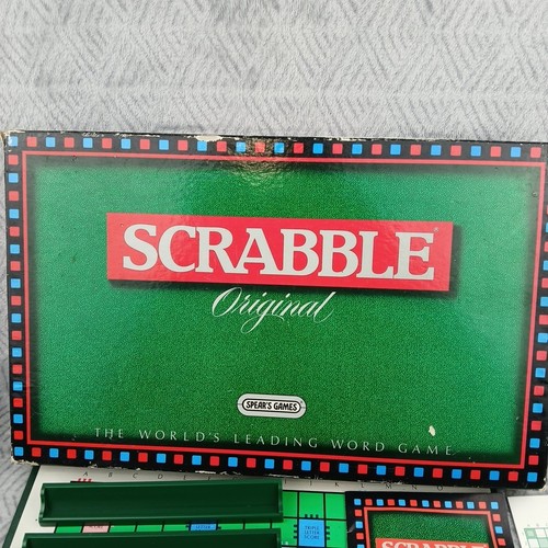 Scrabble vintage original 1988 - scrabble,