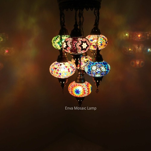 Lustre plafonnier suspendu - , en