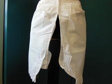 Antique Slit Panties Panty Lace Bottom Scallop Theatre Costume B6