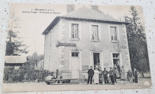Carte postale cpa - photo, monts