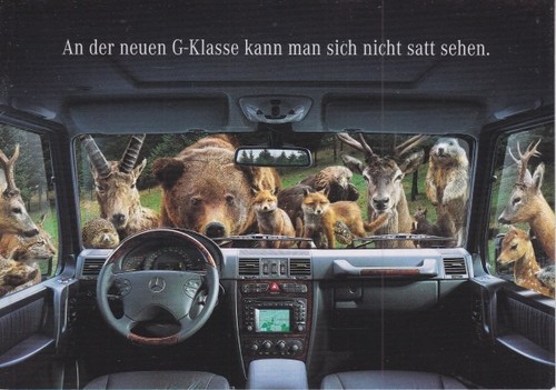 Catalogue brochure mercedes - brochure, g