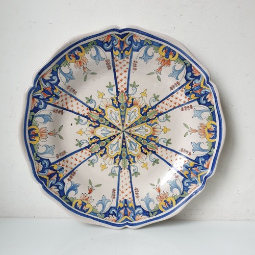 Assiette plat faience vieux - plat,