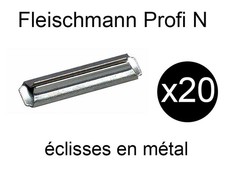 FLEISCHMANN 20x éclisses en