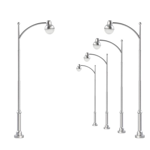 Evemodel 5pcs lampadaires