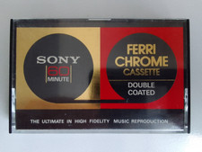 SONY FERRI CHROME C-60 FeCr