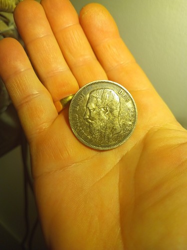 Pièce argent francs - pièce, 5