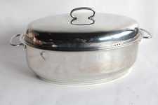 Large Oval Stainless Steel Rotisserie Cooker 38 x 26 cm (71962)