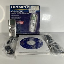 Olympus VN-480PC Voix Enregistreur Dictaphone Avec Microphone Emballé Travail