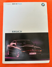BMW 8 Series E31 850i Genuine Press Kit Press Kit Media Brochure 1989 EN