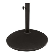 Pied de Parasol Rond Noir