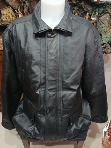 Veste manteau cuir pour - en,