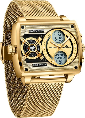 Megalith montre homme acier - megalith,