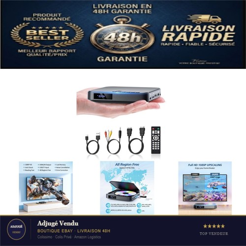 Mini lecteur dvd - mini, hdmi
