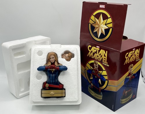 Figurine buste captain marvel - figurine,