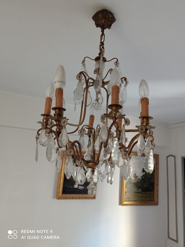 Lustre cristal bronze - lustre, et